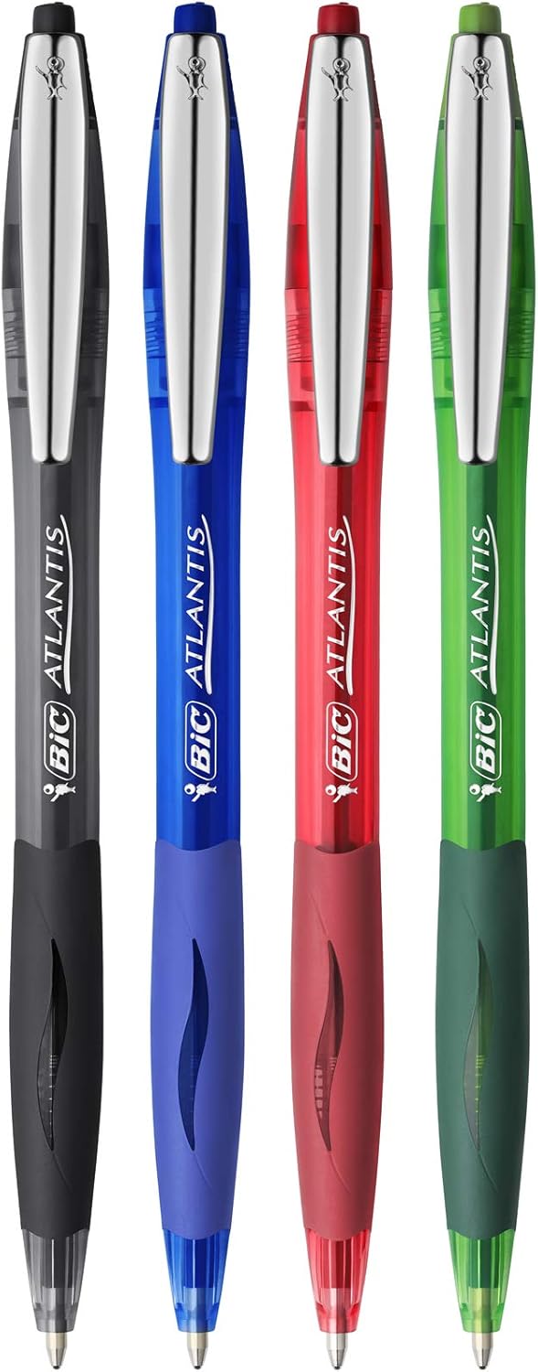 Stylos Bille BIC Atlantis Soft 5 Couleurs – Image 5