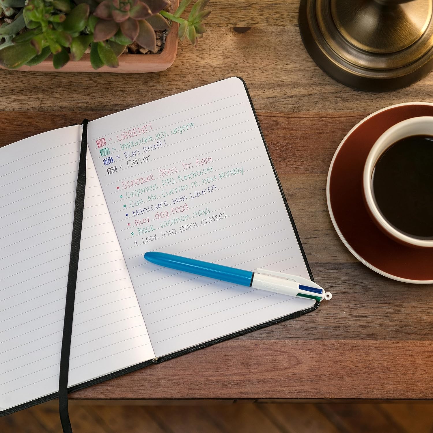 BIC 4 Couleurs Original - Stylos Rétractables (Boîte de 12) – Image 8