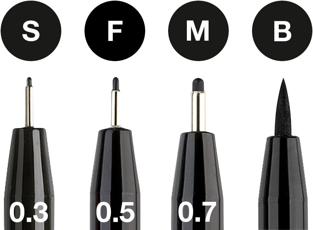 Set de 4 Stylos Pitt Artist Pens Faber-Castell – Image 3