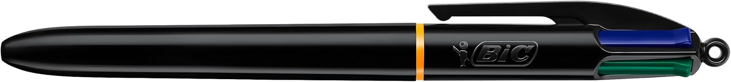 BIC Stylos Bille 4 Couleurs Assorties - Boîte de 12 – Image 2