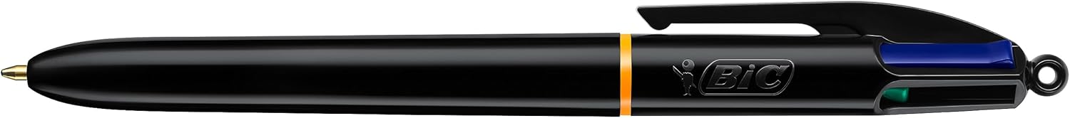 BIC Stylos Bille 4 Couleurs Assorties - Boîte de 12 – Image 3