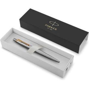 1767508352 parker jotter stylo bille inox or coffret cadeau