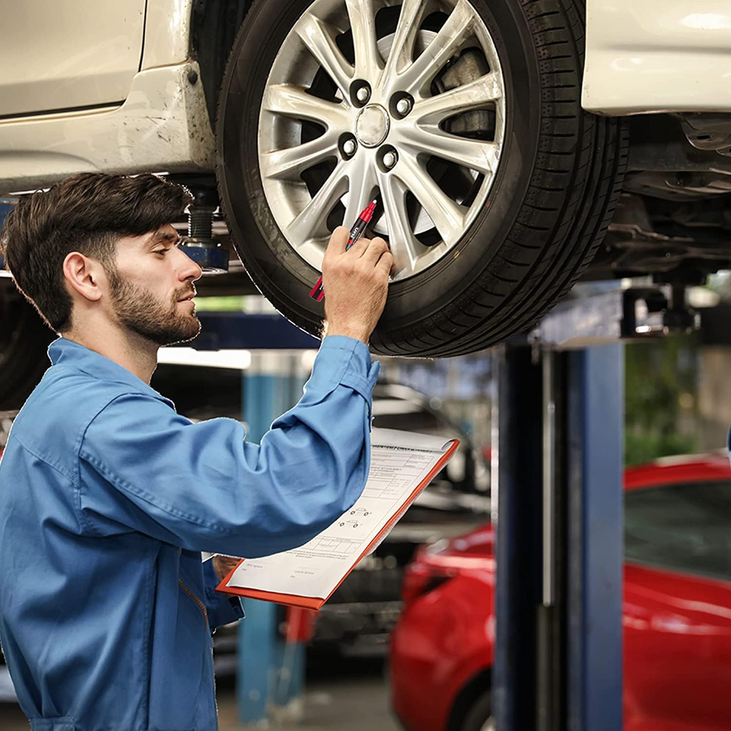 8 Marqueurs Uni-Ball Posca - Couleurs Assorties – Image 9