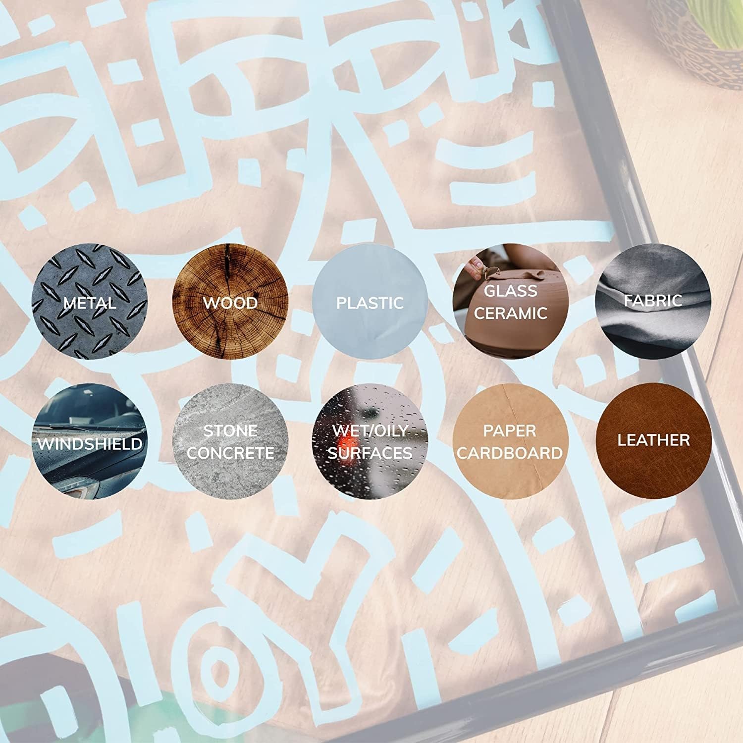 8 Marqueurs Uni-Ball Posca - Couleurs Assorties – Image 10