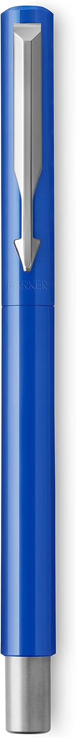 Stylo plume Parker Vector Bleu - Pointe fine en blister – Image 3