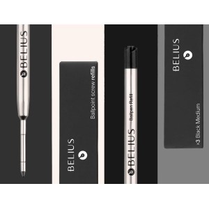 1767515412 recharge stylo noir belius boite de 3