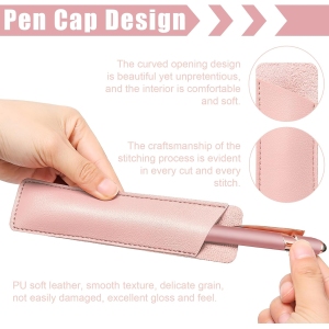 1767571209 stylo rose personnalise avec etui en cuir