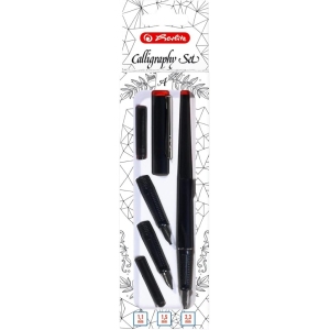 1767575117 coffret calligraphie 5 pieces avec stylo plume herlitz