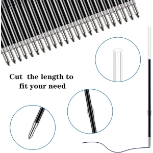 1767584343 recharges de stylo a bille noir 60 pieces