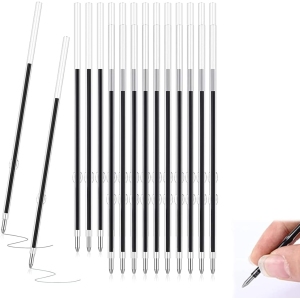 1767584358 recharges de stylo a bille noir 60 pieces