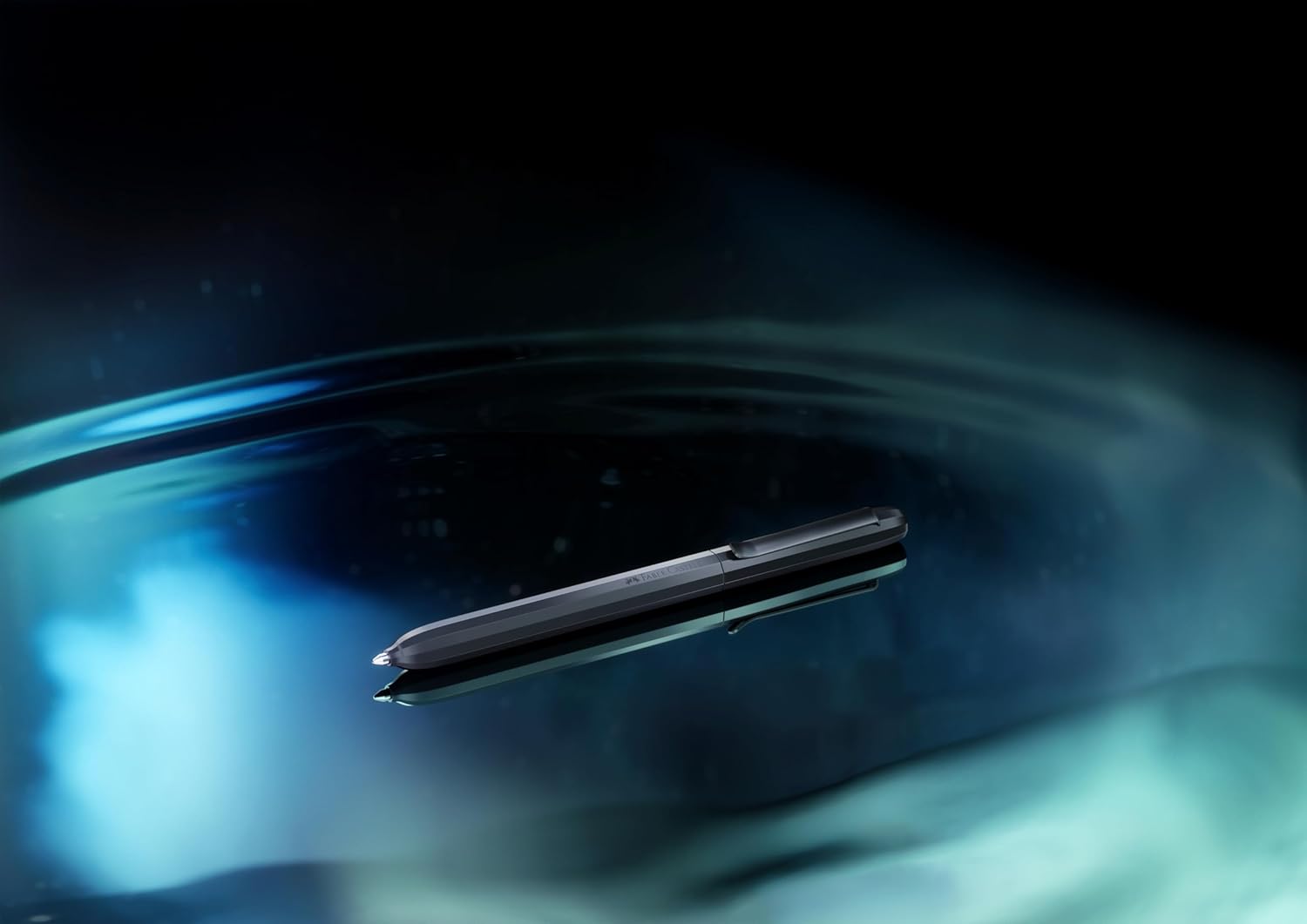 1767585074 stylo a bille faber castell avori cosmic flow indelebile