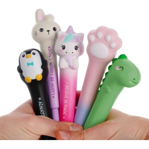 1767589880 stylo gel anti stress penguin detendez vous et ecrivez