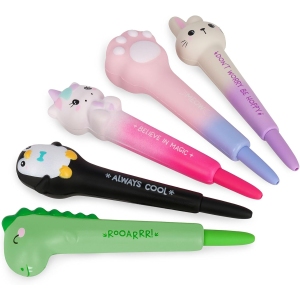 1767589888 stylo gel anti stress penguin detendez vous et ecrivez