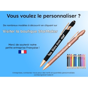1767590813 stylo humoristique merde porte bonheur violet