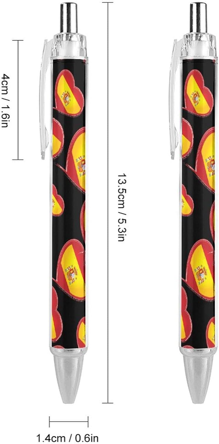 1767595539 stylos a bille drapeau espagnol lot de 2