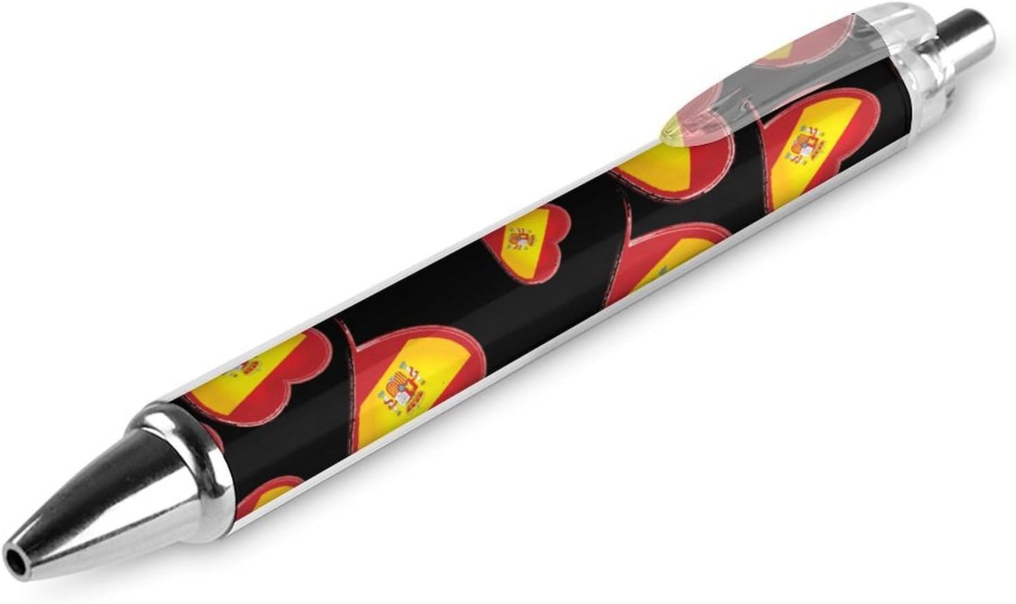 1767595551 stylos a bille drapeau espagnol lot de 2