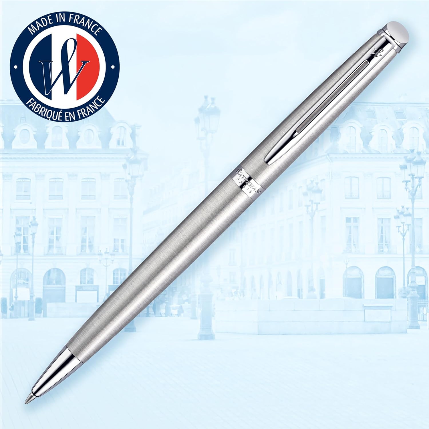 Stylo Bille Waterman Hémisphère Luxe en Acier – Image 2