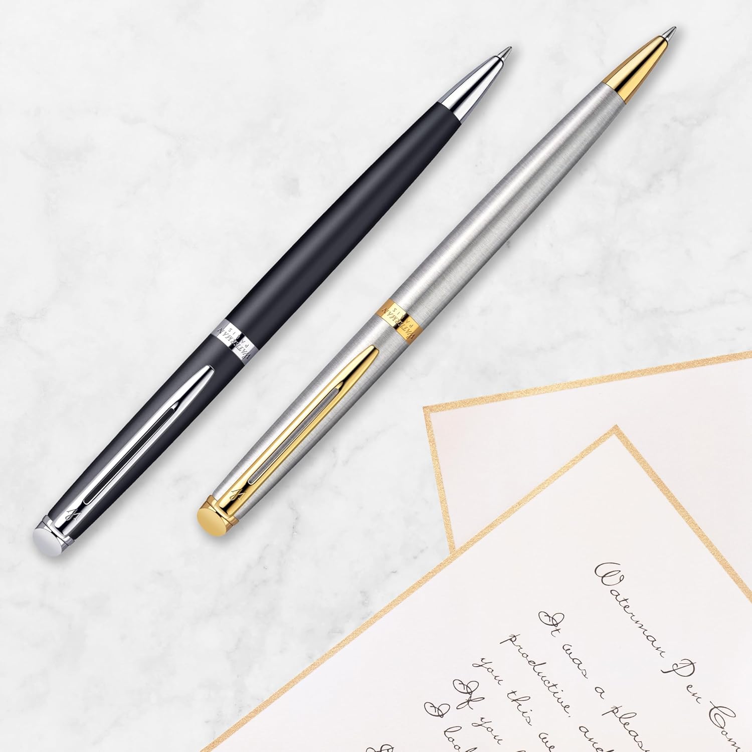 Stylo Bille Waterman Hémisphère Luxe en Acier – Image 6