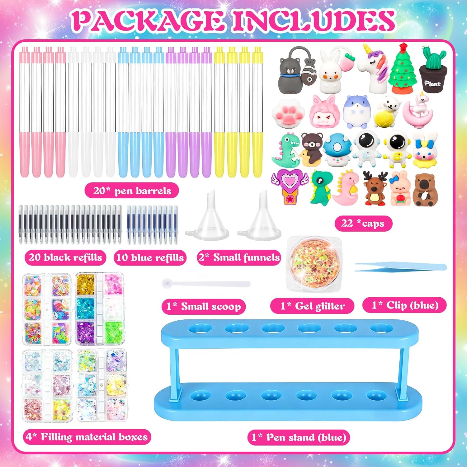 Kit Créatif : Fabrique à Stylo 82 Accessoires – Image 3