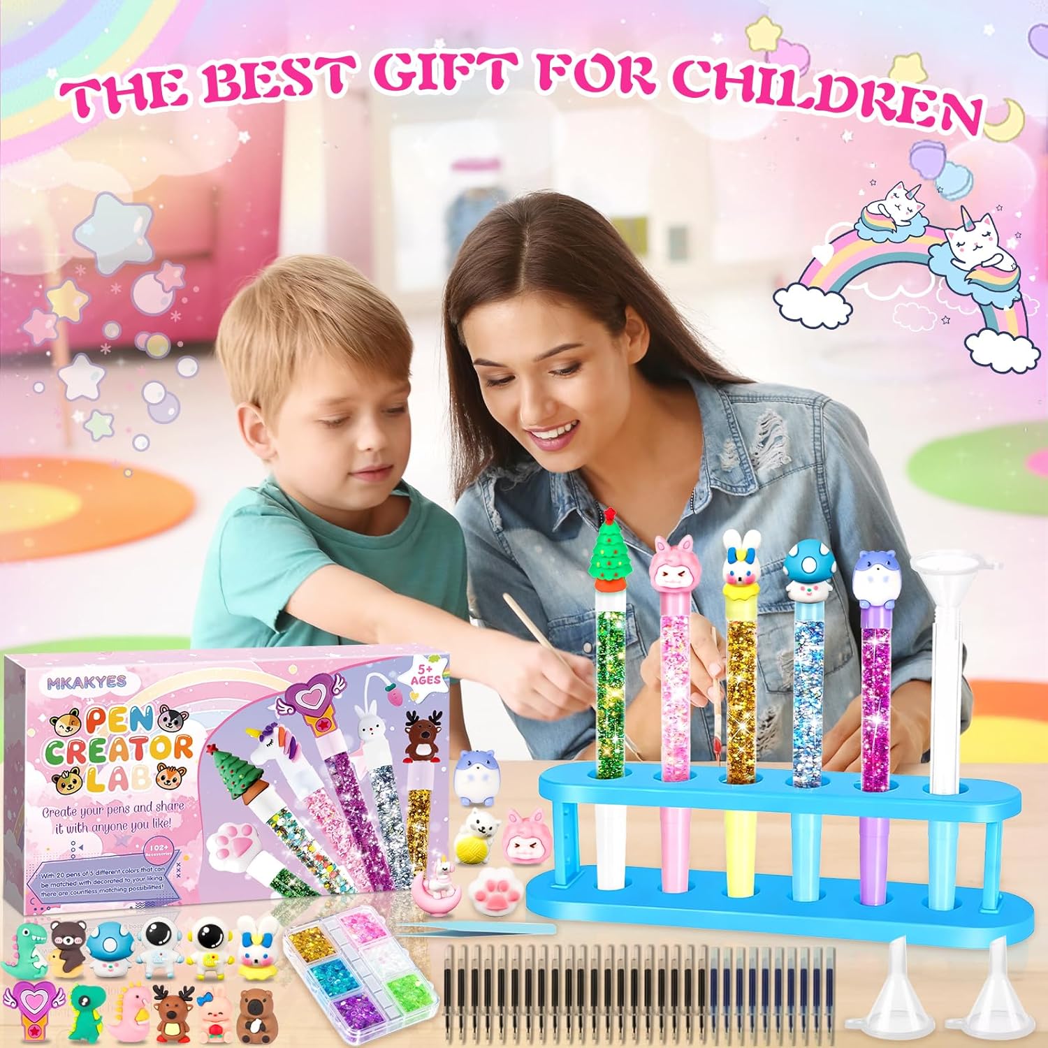 Kit Créatif : Fabrique à Stylo 82 Accessoires – Image 7