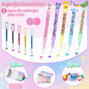 1767602020 atelier de stylos kazzley 73 pcs creatifs