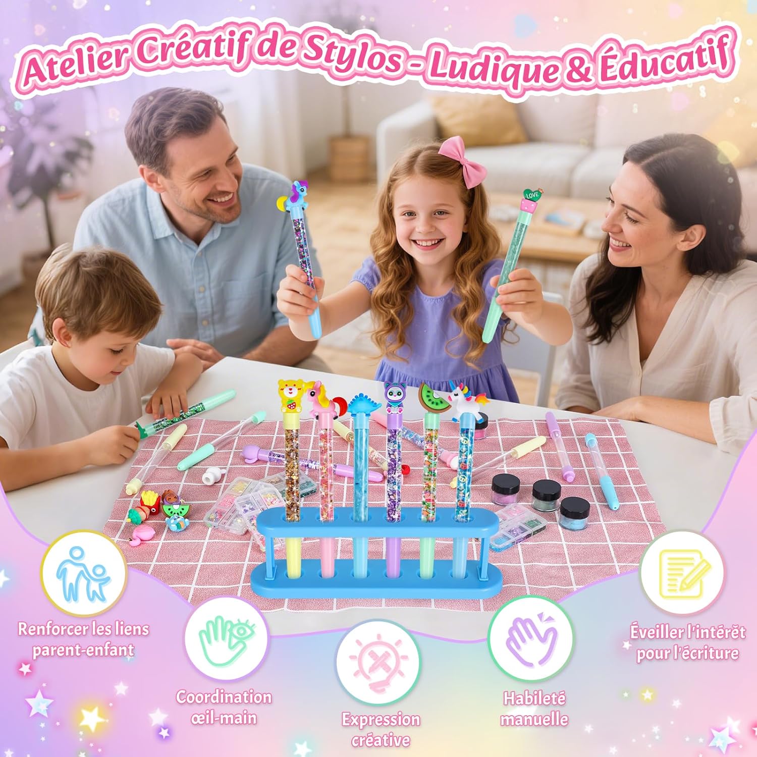 1767602029 atelier de stylos kazzley 73 pcs creatifs