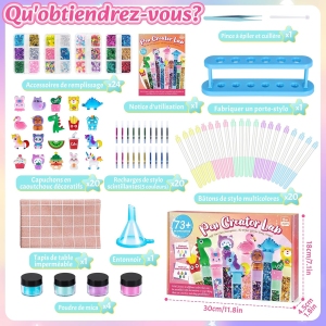 1767602037 atelier de stylos kazzley 73 pcs creatifs
