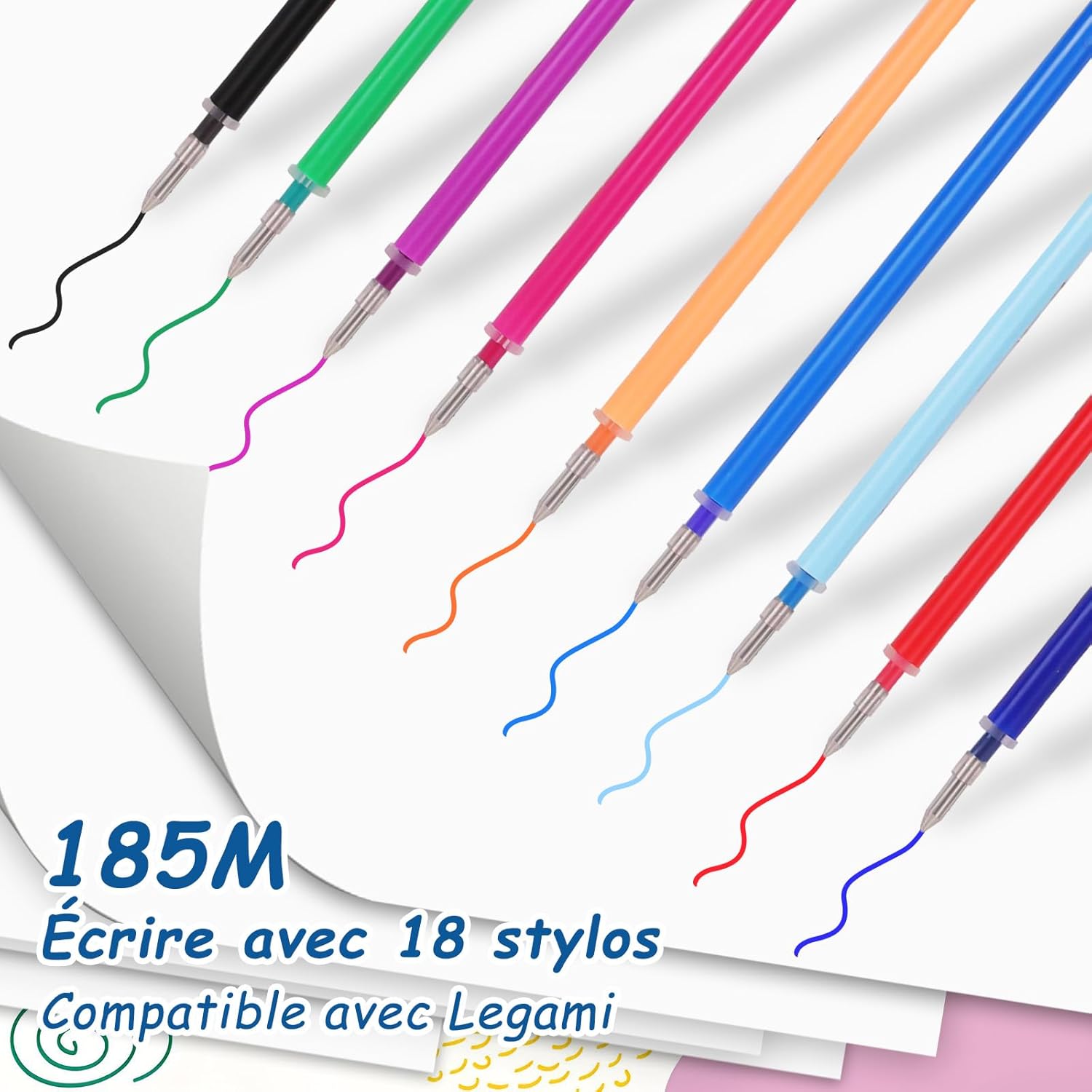 Recharges Gel Effaçables 18 pièces Legami 0,7 mm – Image 5