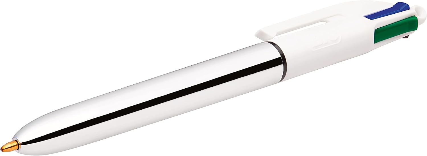 Lot de 3 Stylos BIC 4 Couleurs Effet Givré & Métallisé – Image 3