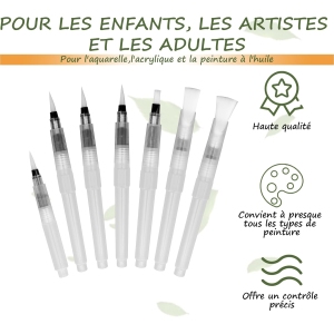 1767606920 set de 7 pinceaux a eau remplissables