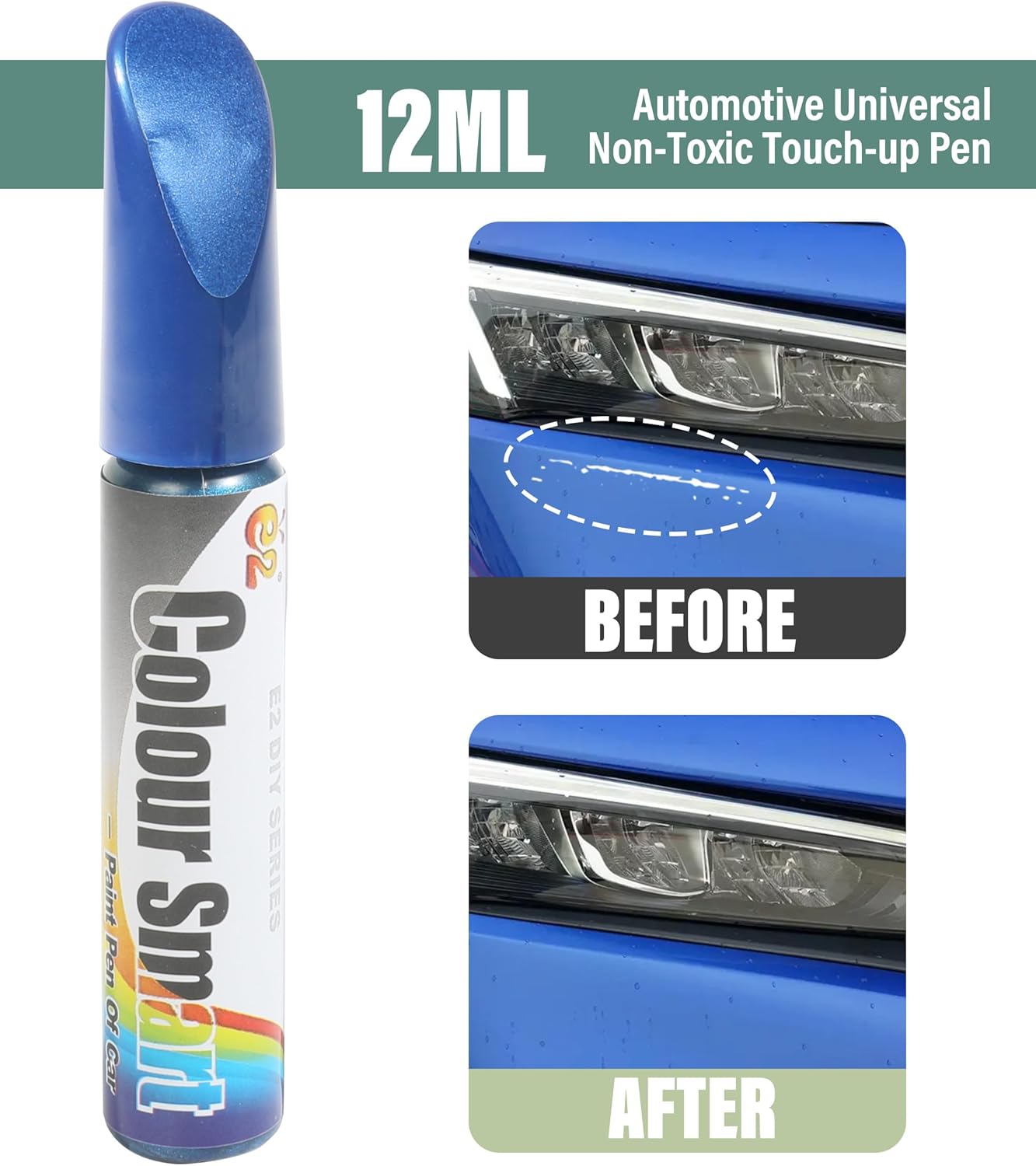 1767608623 stylo peinture voiture anti rayure bleu