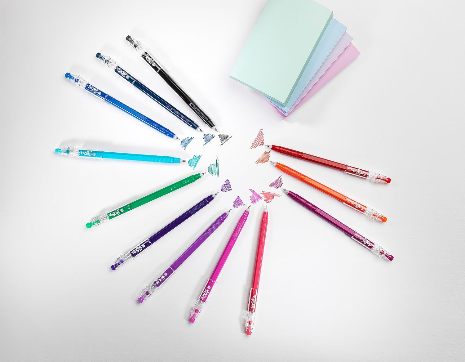 Lot de 8 Stylos FriXion Ball Stick Effaçables – Image 7