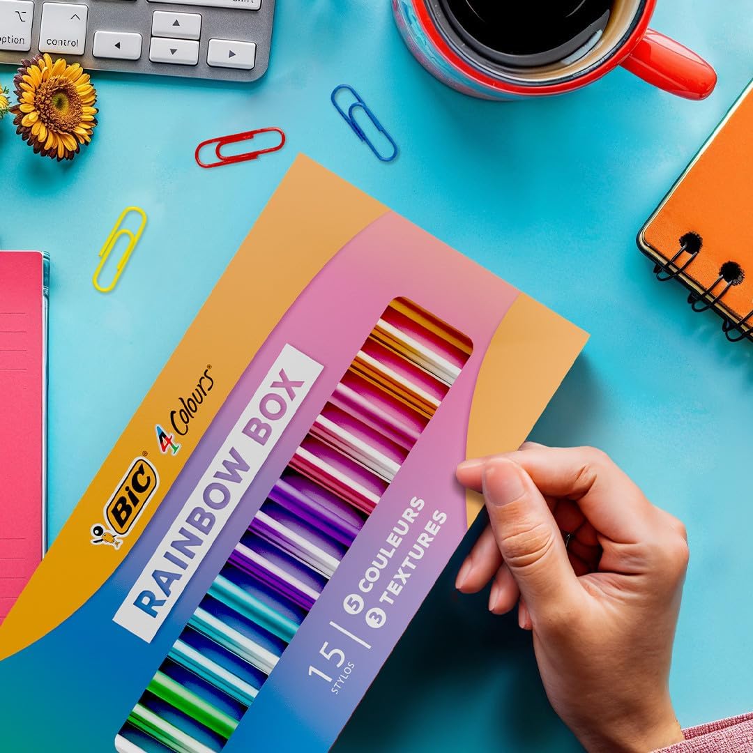 BIC 4 Couleurs Rainbow - Coffret Édition Limitée – Image 3