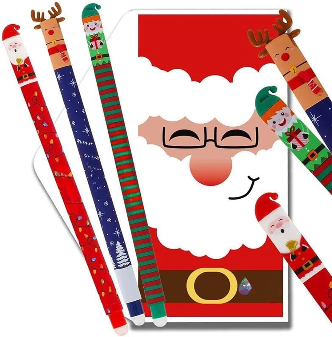 Lot de 3 Stylos Gel Effaçables Noël – Image 3