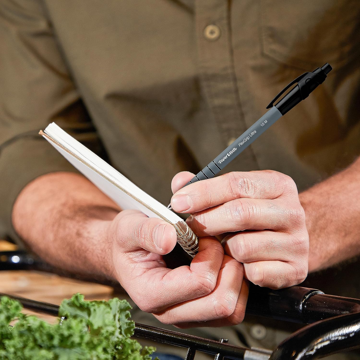 Lot de 4 stylos rétractables Paper Mate Flexgrip – Image 4