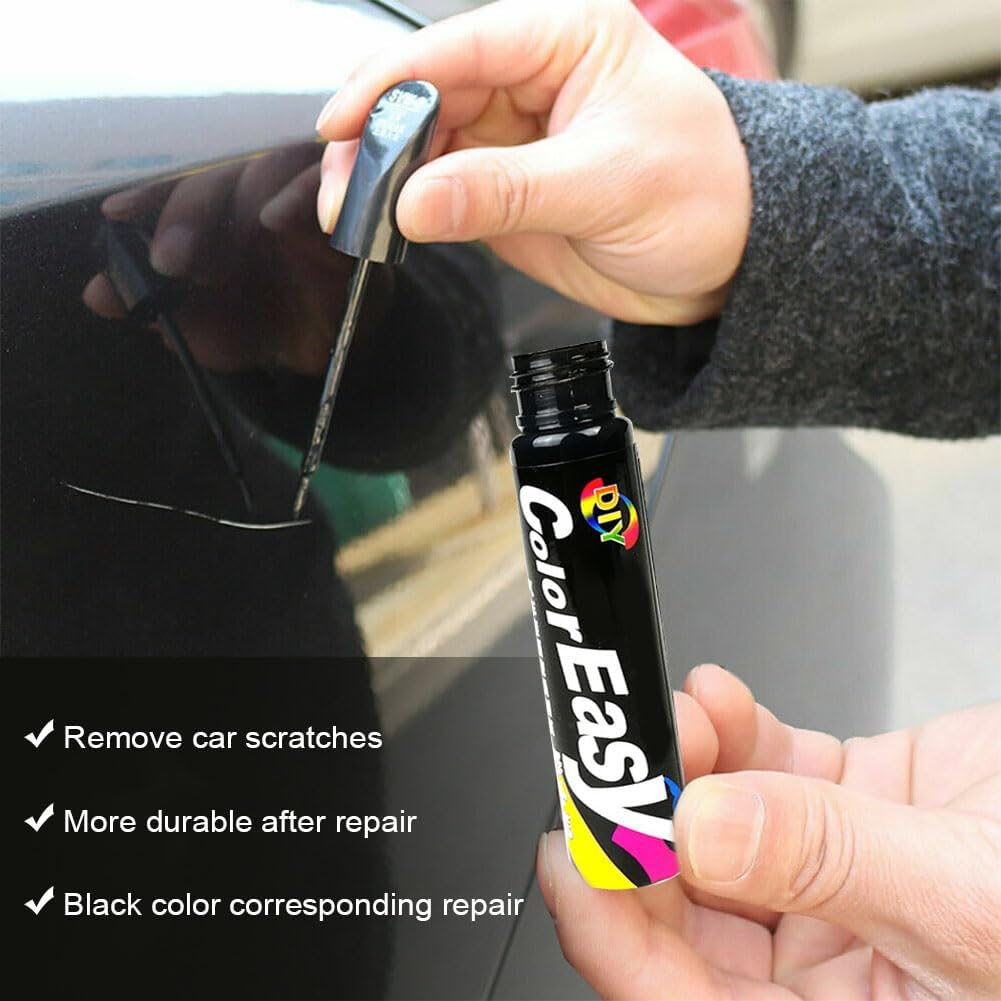 Stylo Retouche Peinture Voiture Noir Brillant - 2pcs – Image 2