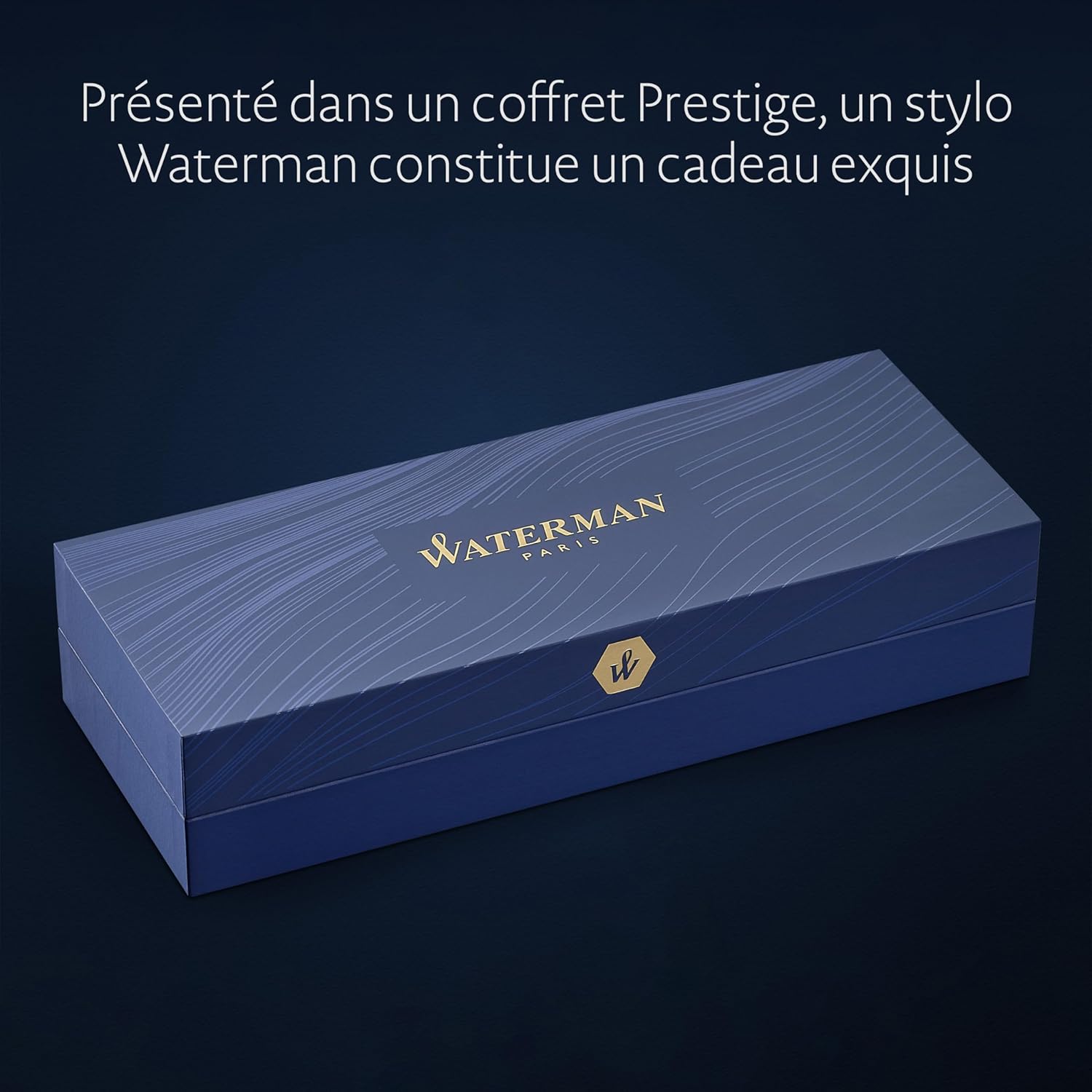 Stylo bille Waterman Hémisphère - Métal Noir & Or – Image 5