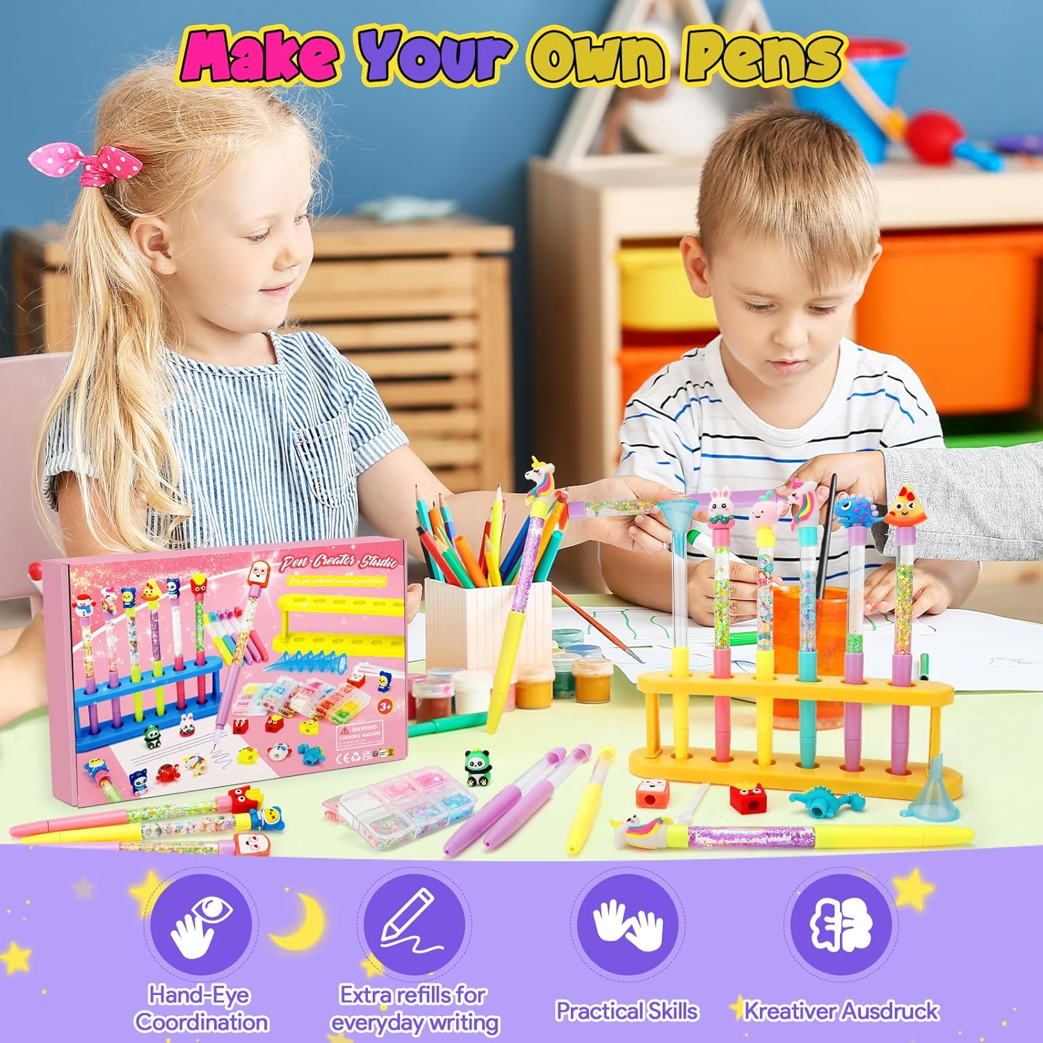 Atelier Créatif : 20 Stylos Personnalisés pour Enfants – Image 5