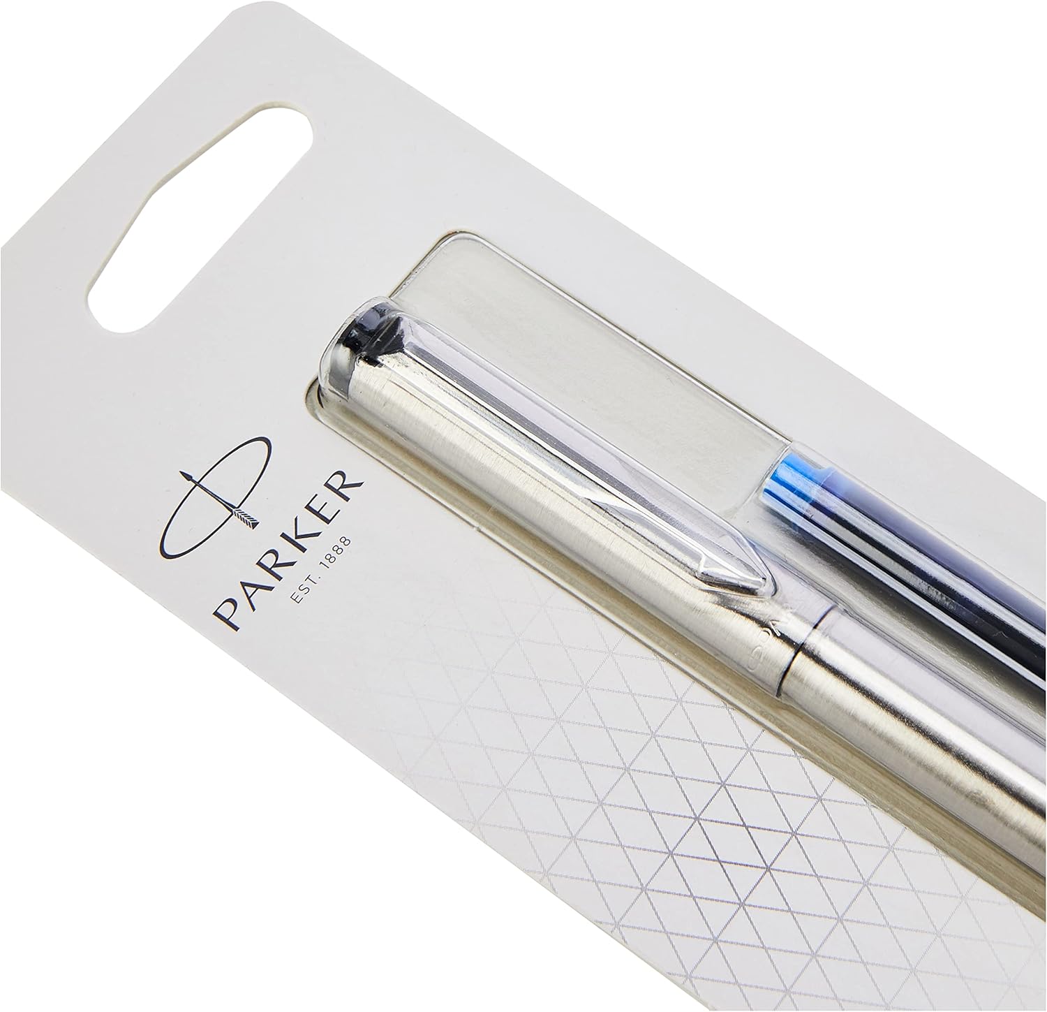 Stylo plume Parker Vector, Acier inoxydable, pointe fine – Image 3
