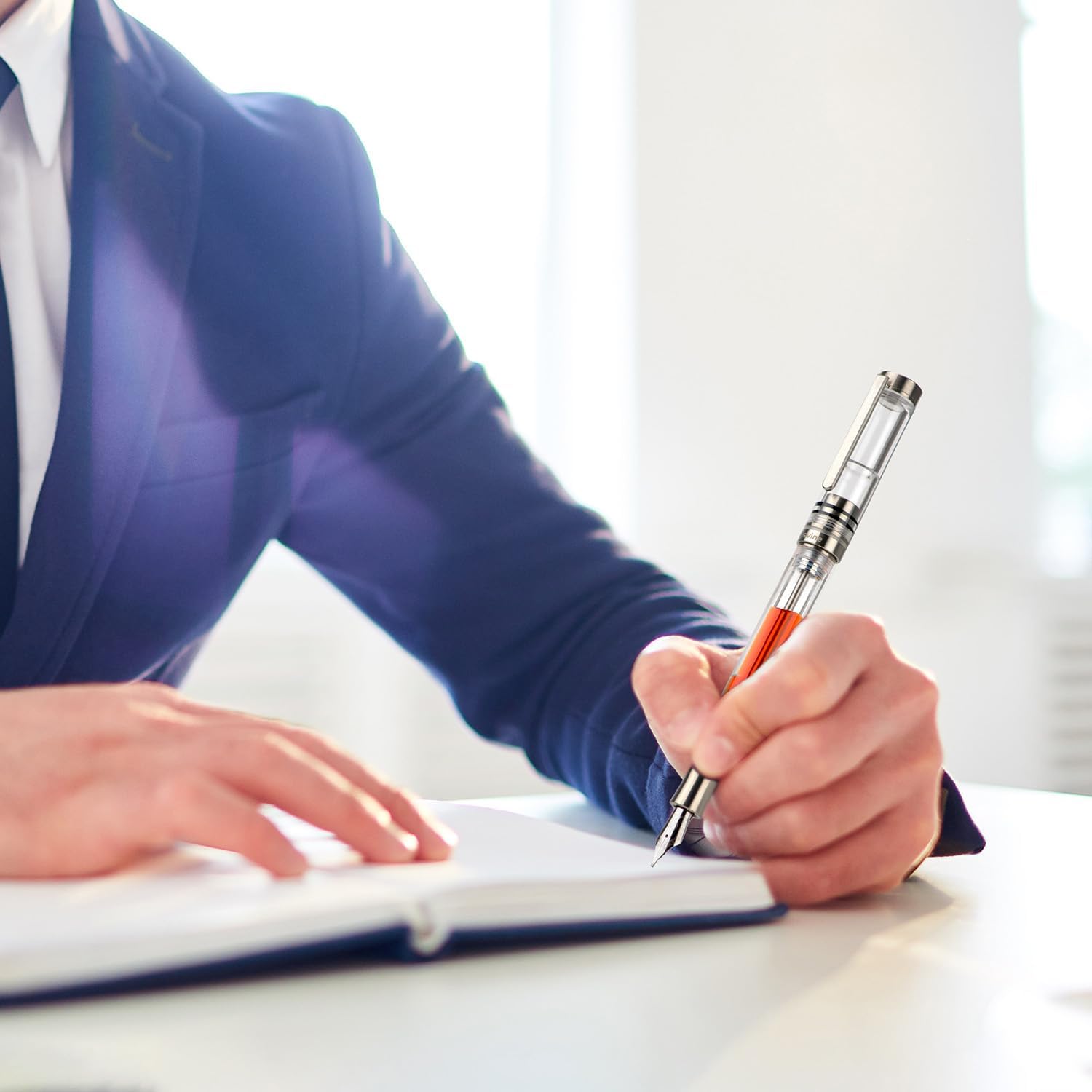 Stylo plume luxe titane V200 - Coffret cadeau – Image 8