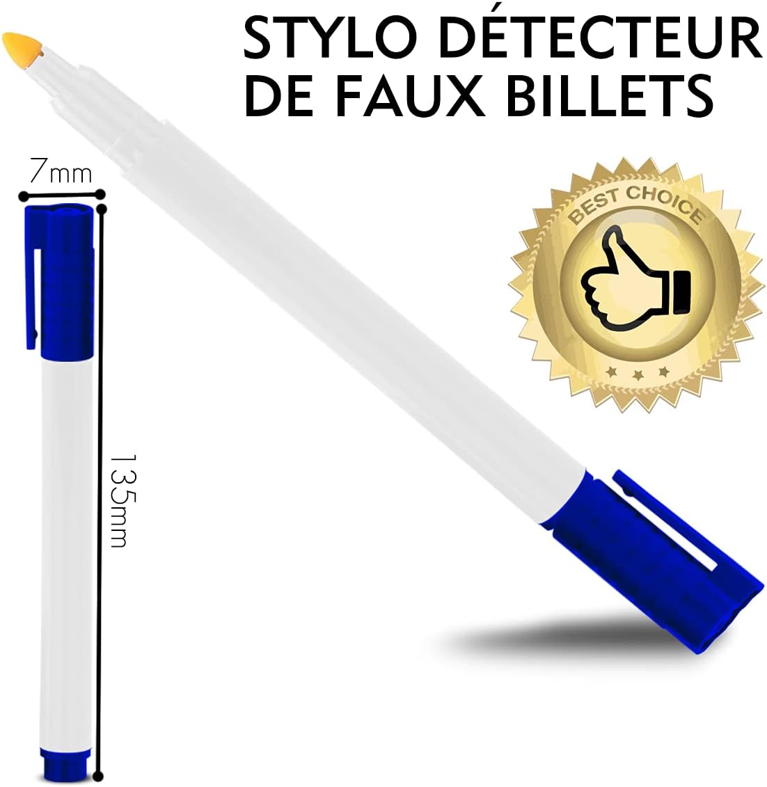 Stylo Vérificateur de Billets - Détection Rapide 2s – Image 3