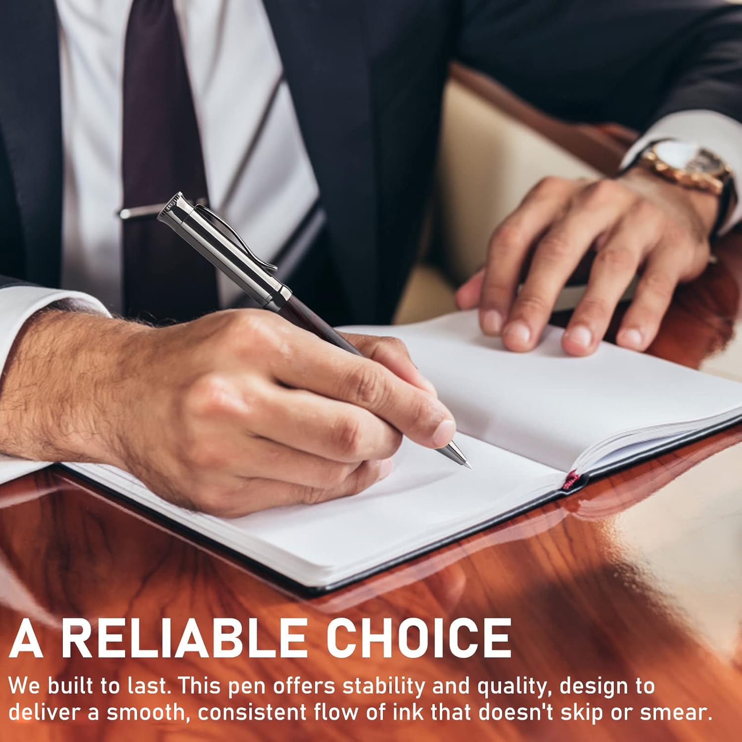 Stylos Roller en Bois - Lot avec Recharges – Image 3