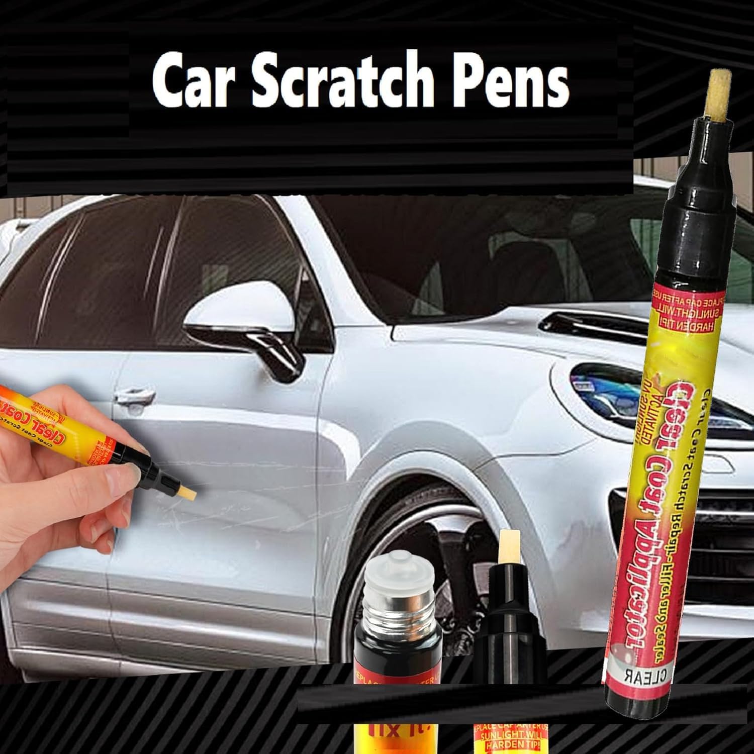 Stylo 2-en-1 Anti Rayure Voiture et Moto – Image 5