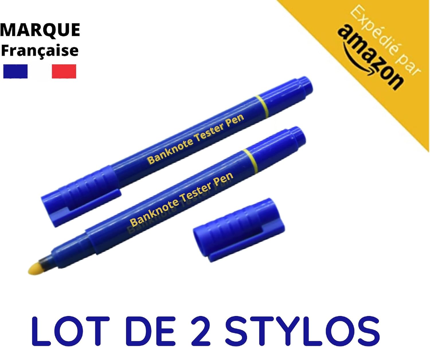 Stylo Détecteur de Faux Billets - Lot de 2 – Image 3