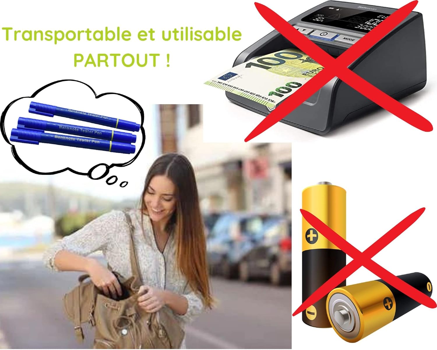 Stylo Détecteur de Faux Billets - Lot de 2 – Image 5