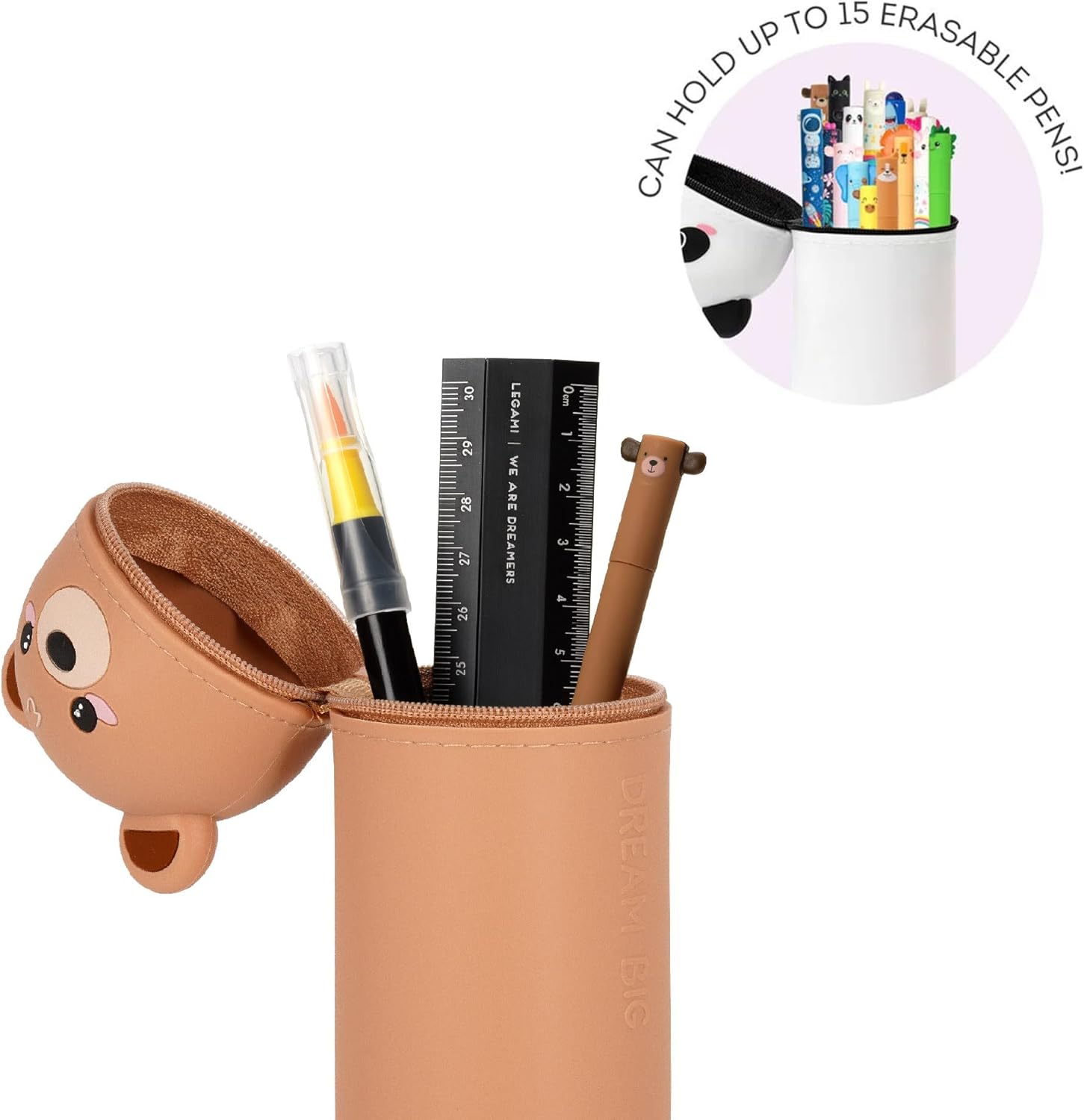 Étui École Kawaii 2 en 1 en Silicone Souple – Image 3