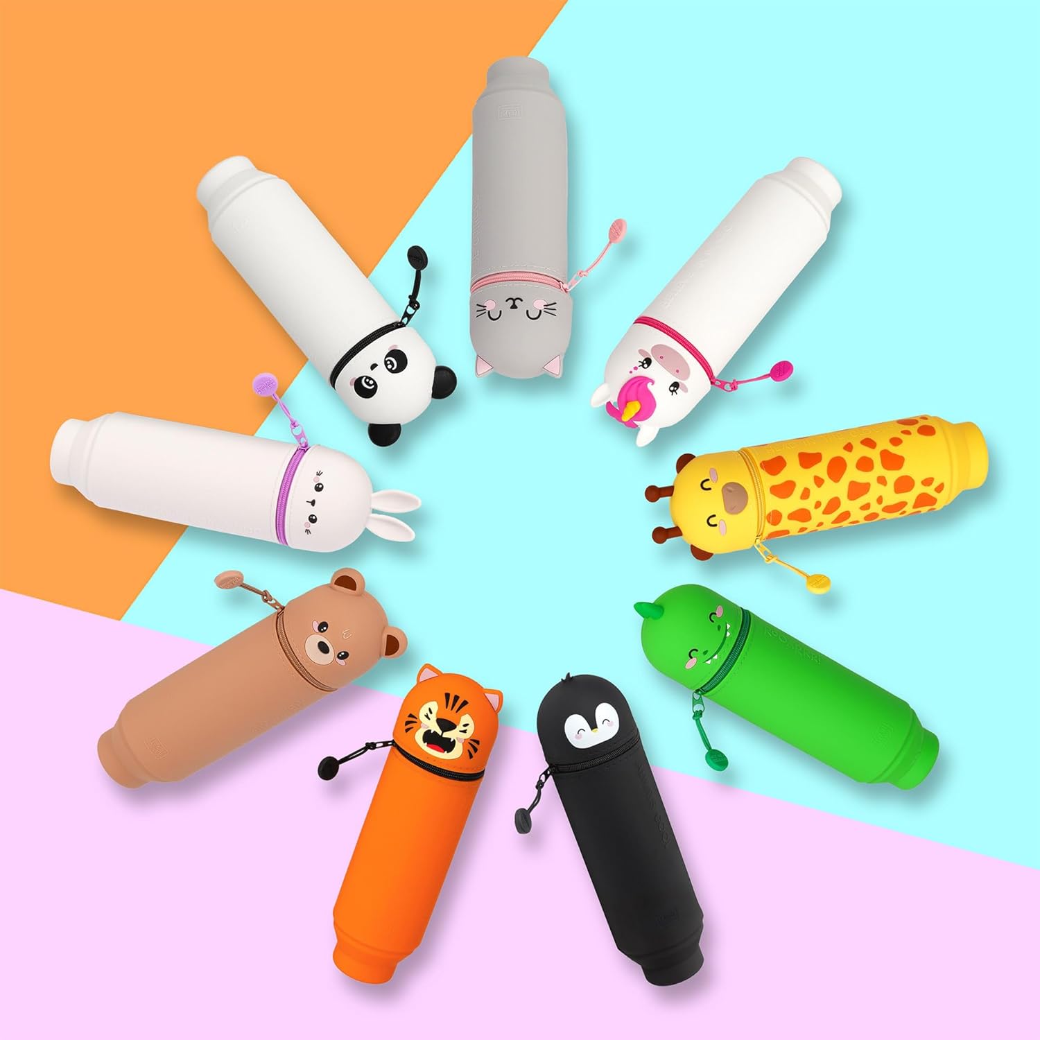 Étui École Kawaii 2 en 1 en Silicone Souple – Image 5