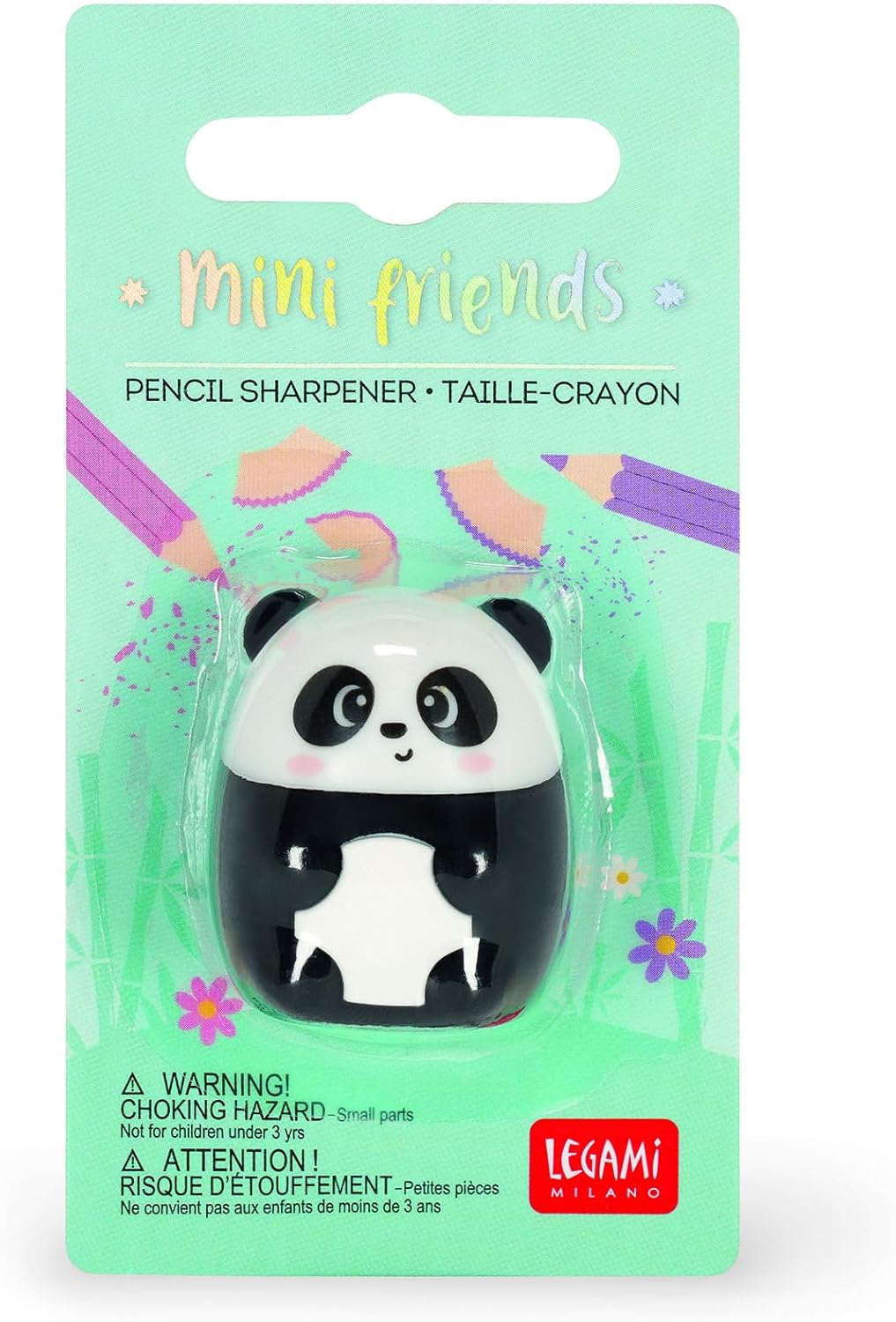 Taille-crayon Panda Mini Friends pour enfants – Image 4