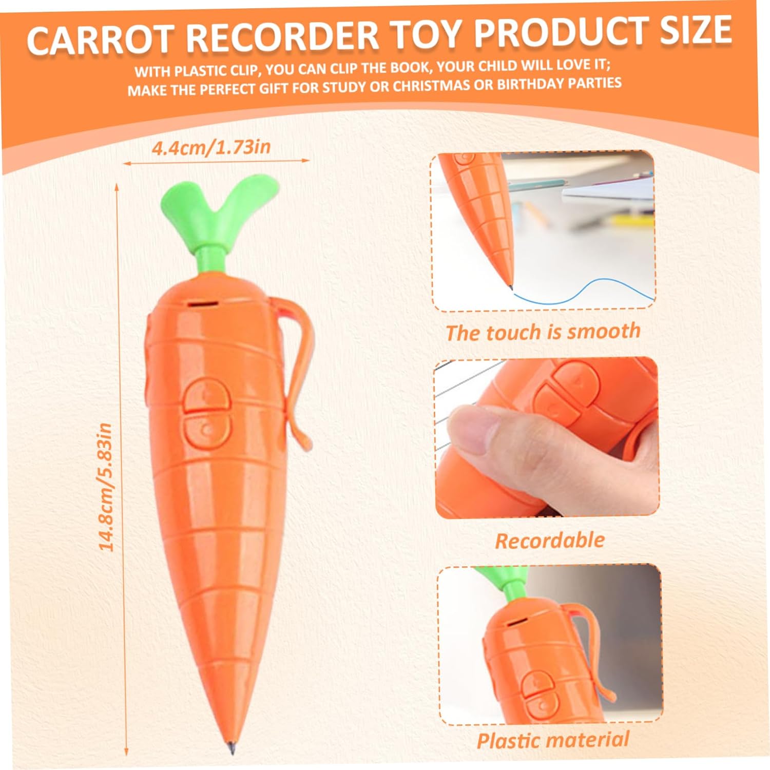 Stylo Carotte Enregistreur Zootopie – Image 2