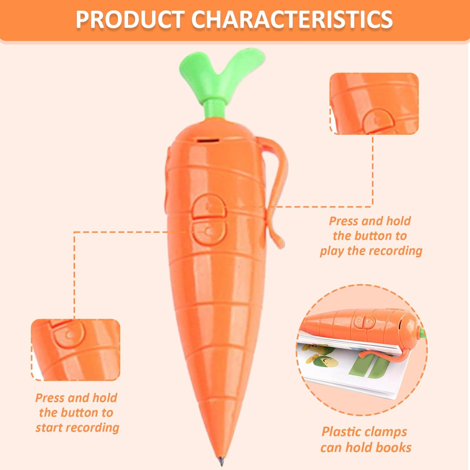 Stylo Carotte Enregistreur Zootopie – Image 5